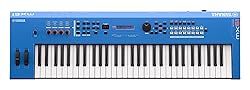 Yamaha MX61 Music Production Synthesizer, Blue