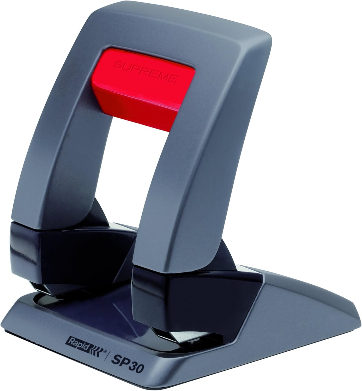 RAPID 0328840 SP30 PRESSLESS 2 Hole Punch, Black,Graphite