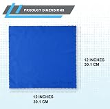 ECO-FUSED Microfiber Cleaning Cloths 5 Extra Large 12x12 Large Cloths view 8