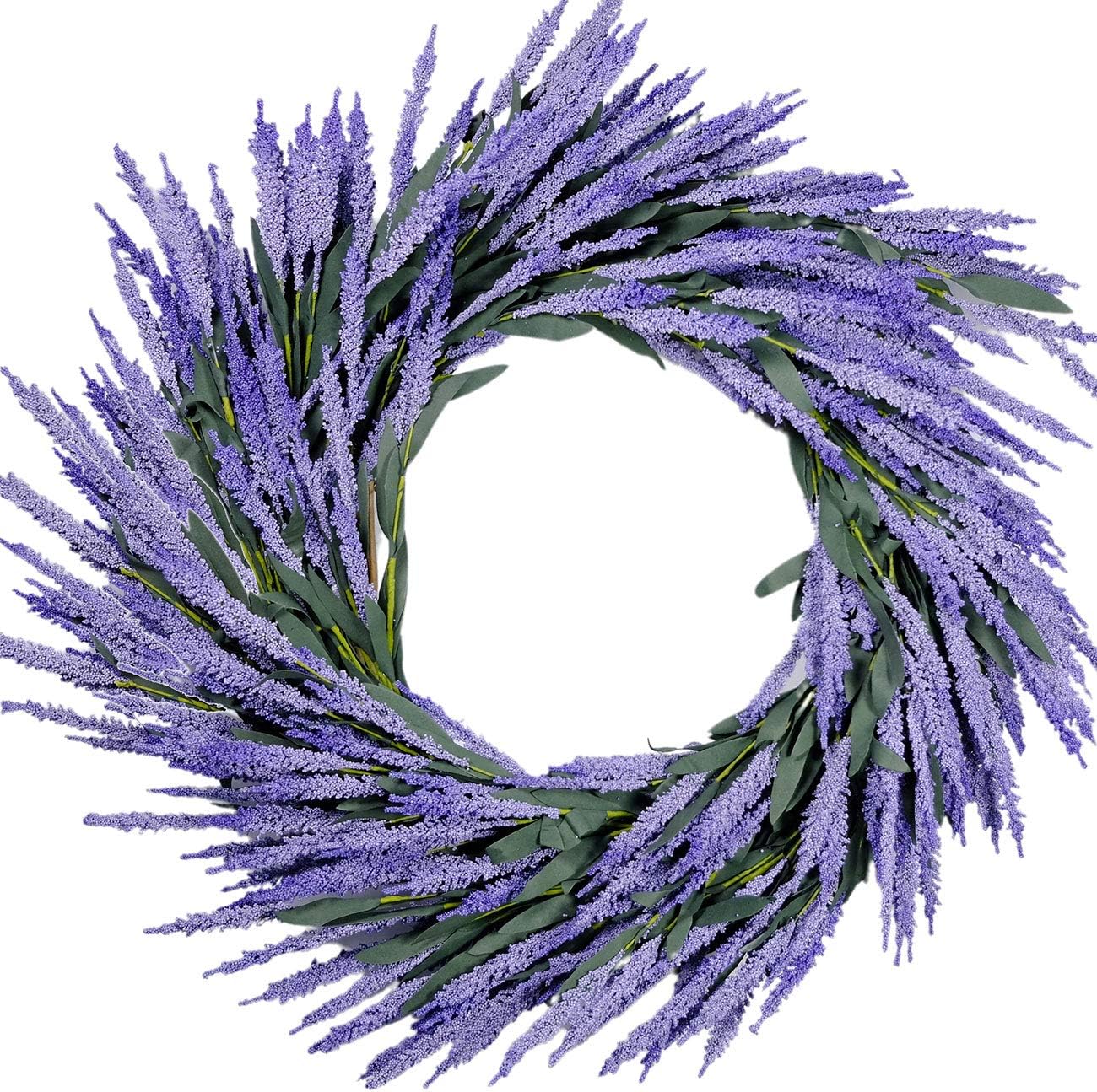idyllic Lavender Wreath Wedding Decoration Purple 26