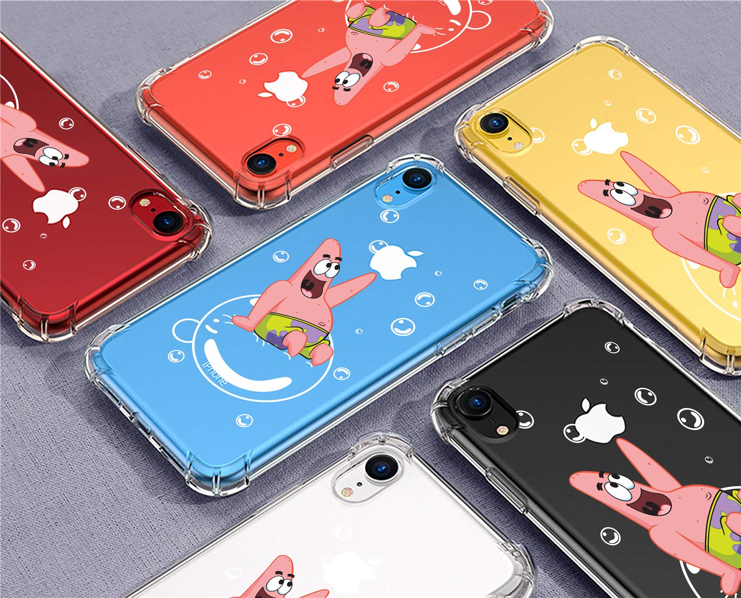 Allsky Tpu Case For Iphone Xr 6 1 Clear Cartoon Design Pattern Soft Cute Fun Cool Ultra Thin Cover Animal Kawaii Kids Girls Teens Creative Designer Shockproof Funny Chic Cases For Iphone Xr Patrick Buy