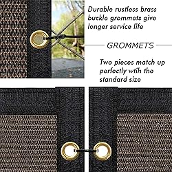 UPGRADE Privacy Fence Screen 5'x1' Brown Outdoor
