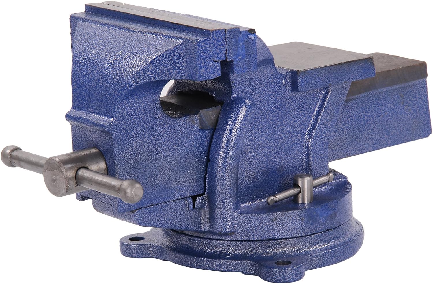 Table Vice, 6" ，Swivel Bench Vice Clamp, for Tool Material
