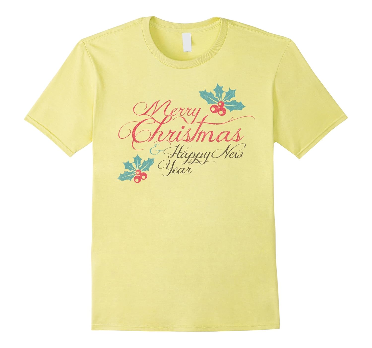 Merry Christmas And A Happy New Year - Basic Tee-ANZ