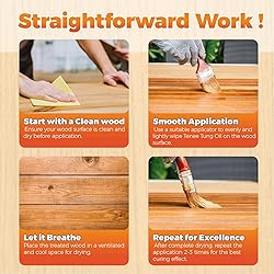 Tenee 9 Fl Oz, 2 Pack Pure Tung Oil – Your Wood