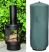 LIVIVO Fire Pit Cover 600D Waterproof Oxford Heavy Duty UV Resistant view 7