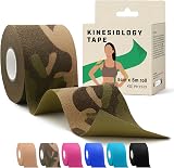 KG Physio Kinesiology Tape 5m Roll Camouflage Universal Body Tape