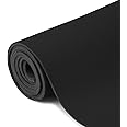 OTOEZ Black Headliner Fabric Foam Backing Material 216" L×60" W Automotive Home Fabric Material for Car RV Boat Replacement Repair DIY (Black, 60"x216")