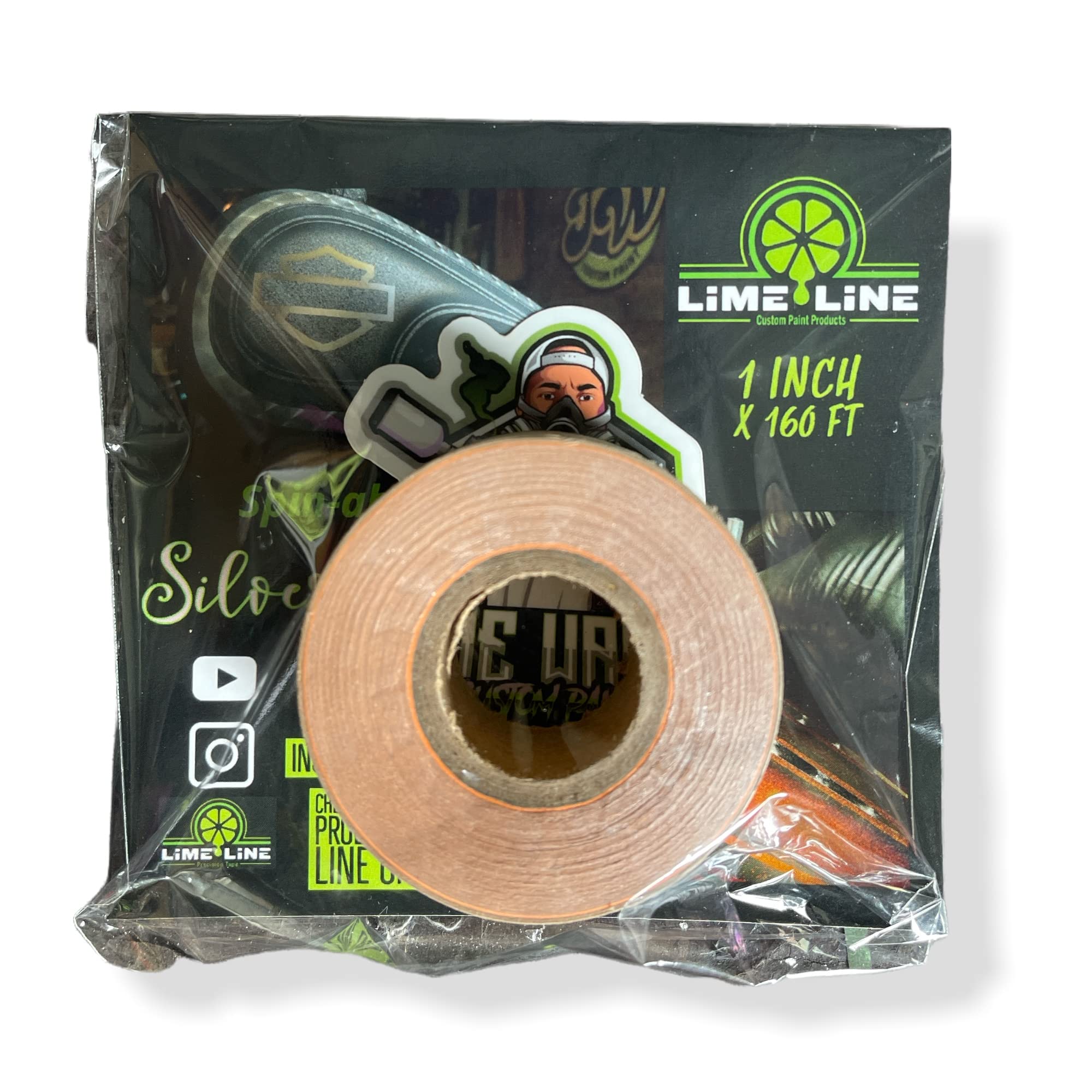 LiME LiNE Spin-able Automotive Grade Metal Leafing (Leaf Roll)