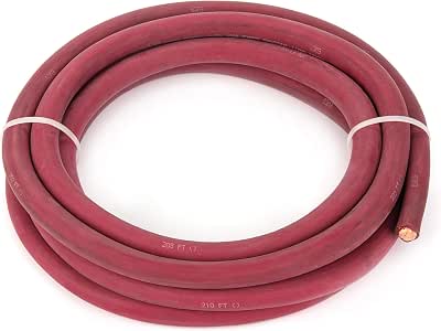 EWCS 2 Gauge Schweißkabel – 600 Volt, Extra Flexibel, 100 Fuß (ca. 30,5 M), Sonnen- & Wasserbeständig, Made In USA