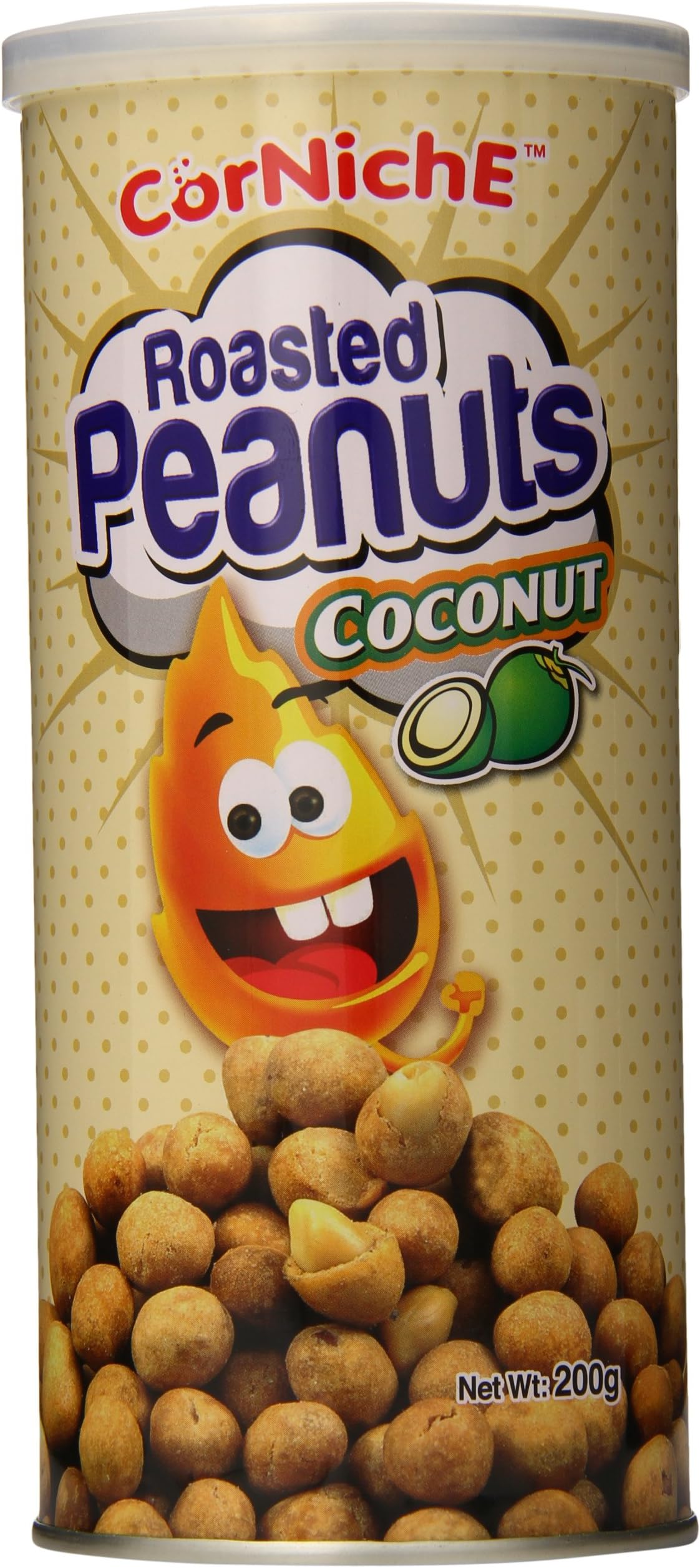 Corniche Roasted Peanut, Coconut, 200 Grams