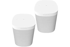 Sonos Two Room Set One SL - The Powerful Microphone-Free Speaker for Music and More - White