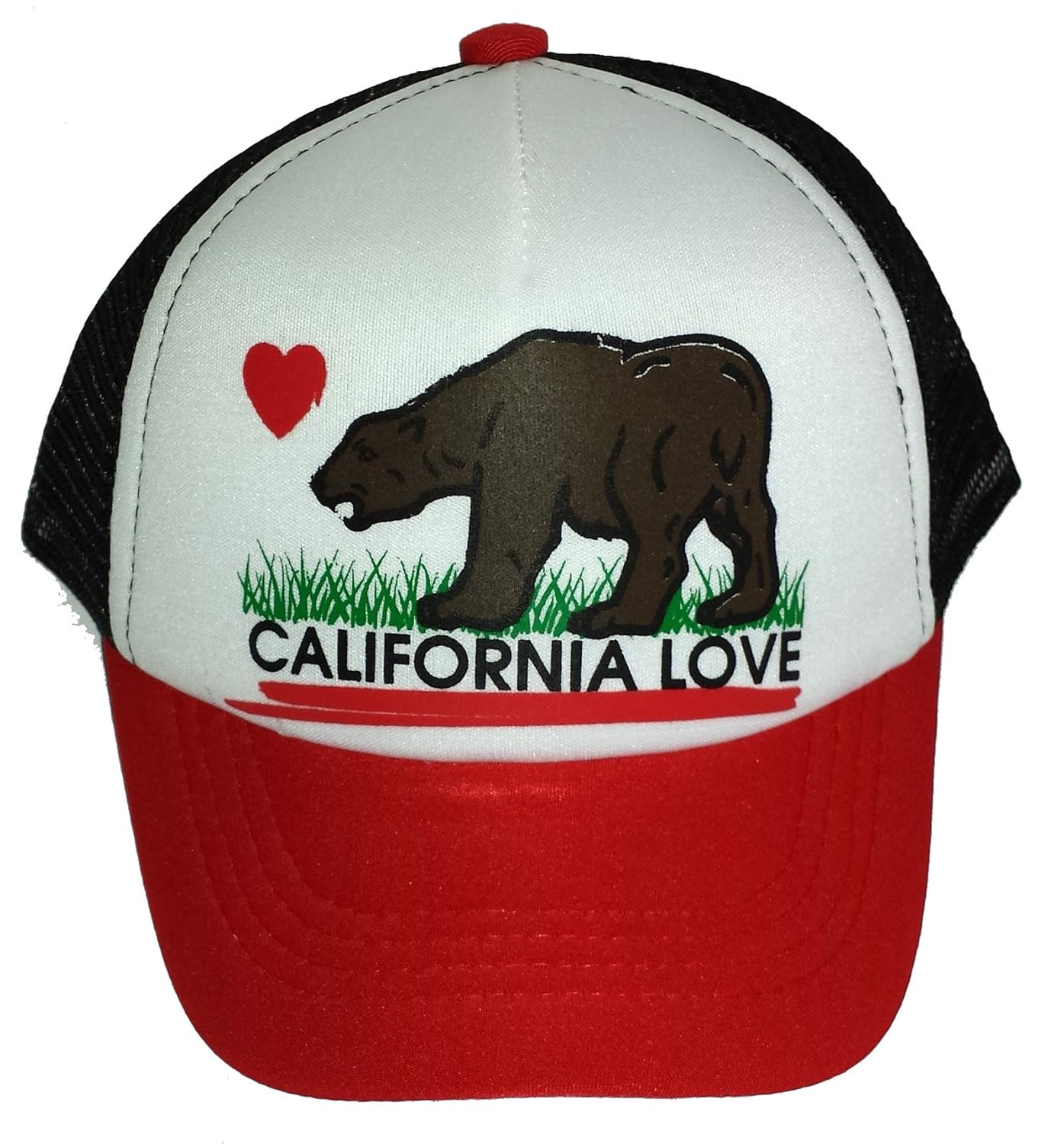 Amazoncom Youth Toddler Kids California Love Mesh Trucker Hat Cap