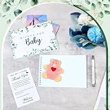 Tenare Goodbye Miss Hello Mrs Hen Party Guest Book with Pen Greenery view 3