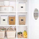 Vtopmart Large 5.2L 175oz Storage Containers 4 Pack with Lids BPA Free view 8
