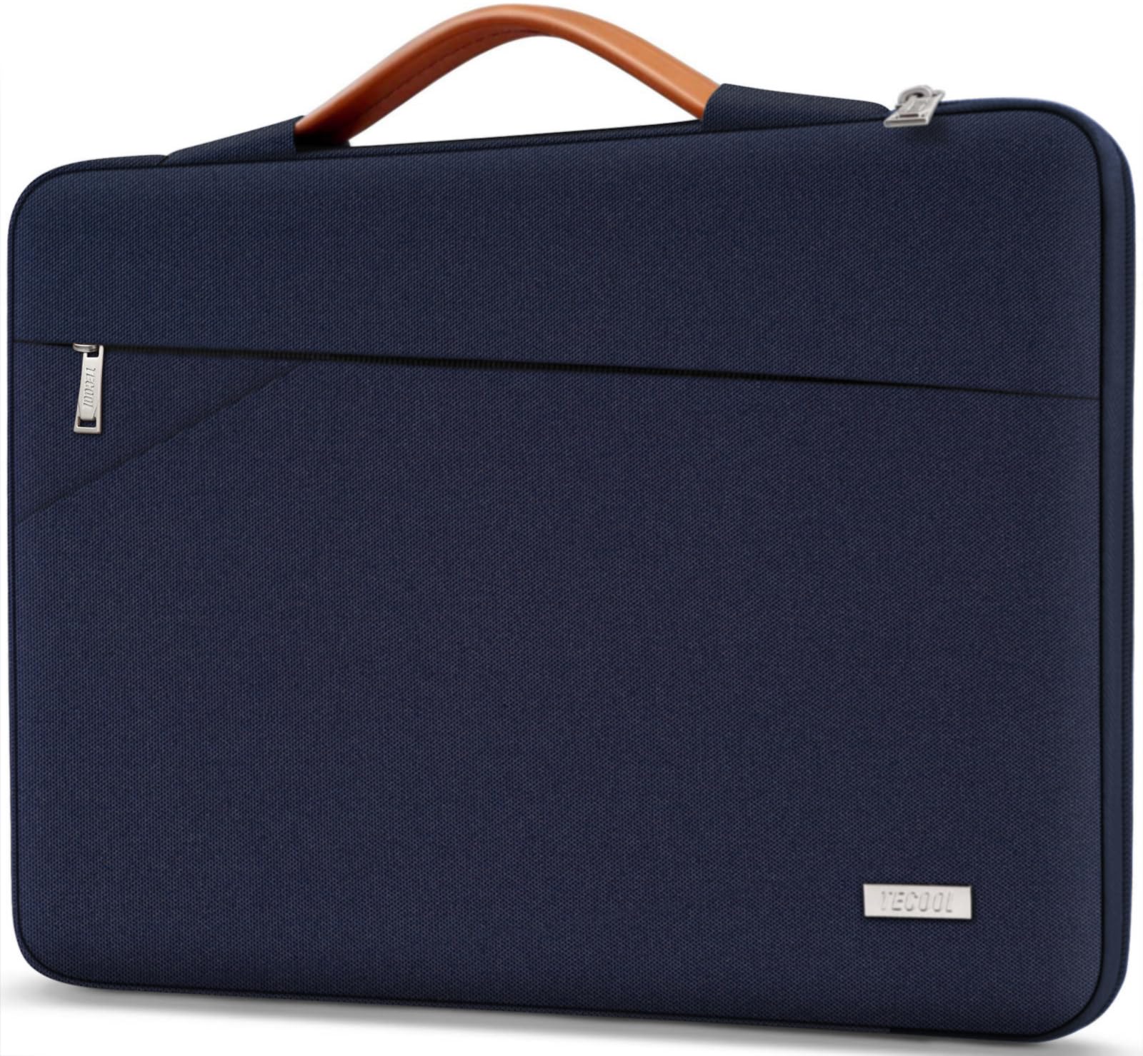 TECOOL 13.3 Inch Laptop Case Sleeve for MacBook Air 13 13.6 Inch M5 M4 M3 M2 M1 2026-2010, MacBook Pro 13 Inch, MacBook Pro 14 Inch, 13.3'' Notebook Waterproof Protective Case, Dark Blue