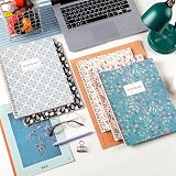 Indeme Notebook A4 5 Pack with Elegant Covers 29.6 x 23 cm Perforated view 2