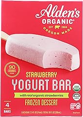 Alden's Organic Strawberry Yogurt Bars, 4 ct, 10 fl oz