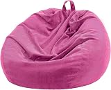 Nobildonna 3 ft Bean Bag Chair Cover Corduroy 300L Extra Large Storage