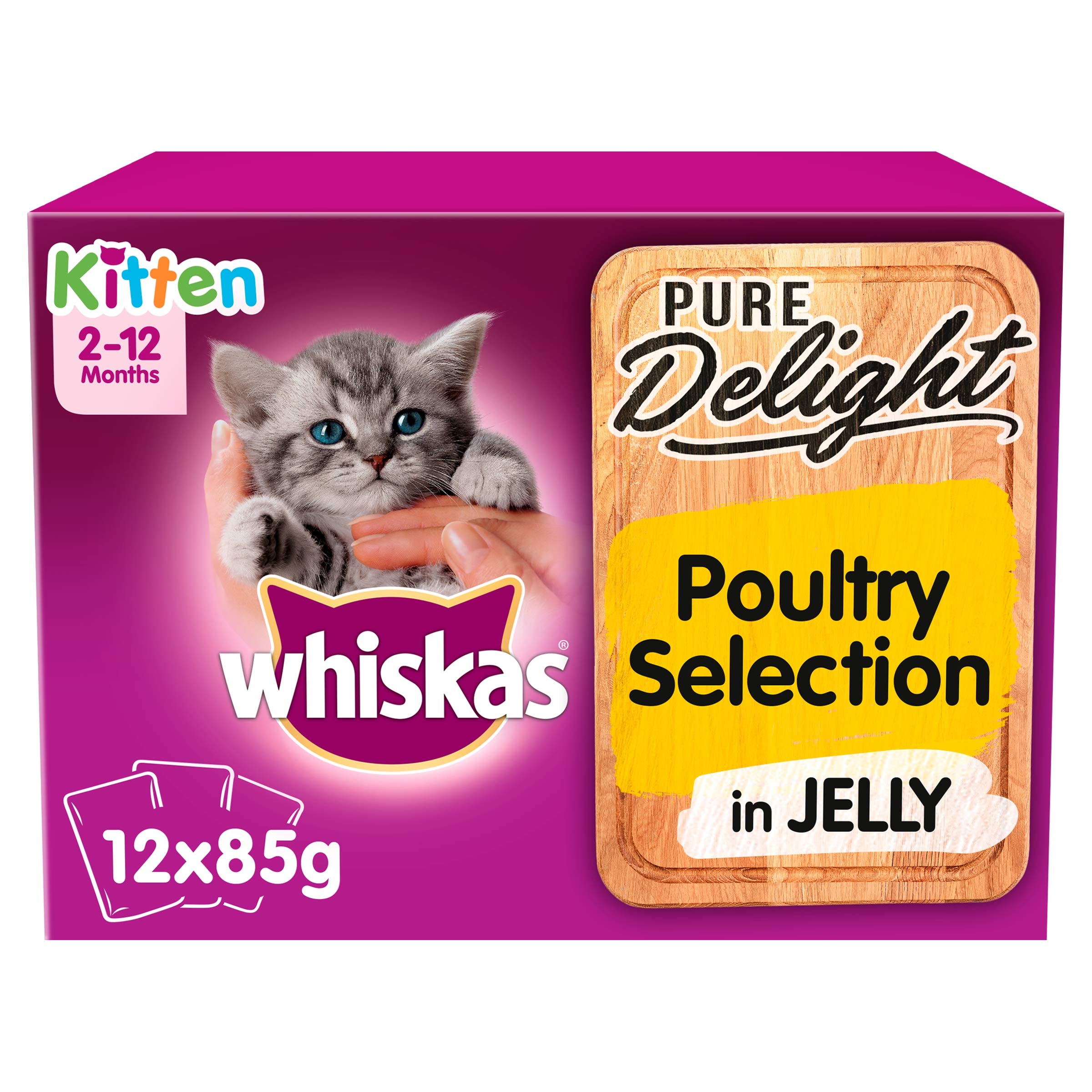 whiskas cat food pouches