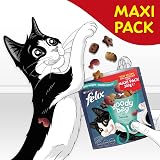 FELIX Goody Bag Seaside Mix Cat Treats 200g x5 Salmon Pollock Trout view 10