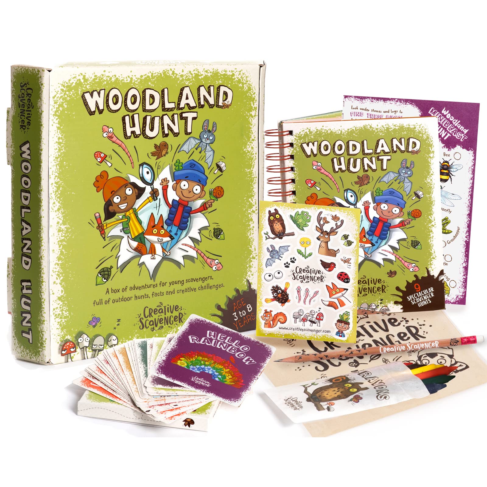 YOLLIT n/a1 Creative Scavenger Woodland Hunt