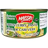 Maesri Thai Green Curry Paste - 4 Oz (Pack of 4)
