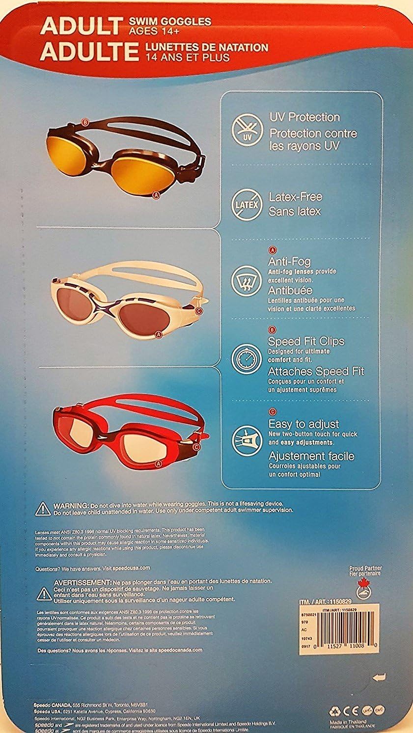 swimming goggles costco canada