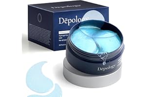 depology Replenish & Repair Under Eye Patches for Puffy Eyes, Wrinkles (60 Patches) | Hydrating with Ceramides and Hyaluronic Acid for All Skin Types | Botanical Extracts Eye Gel Pads 2.96 fl oz