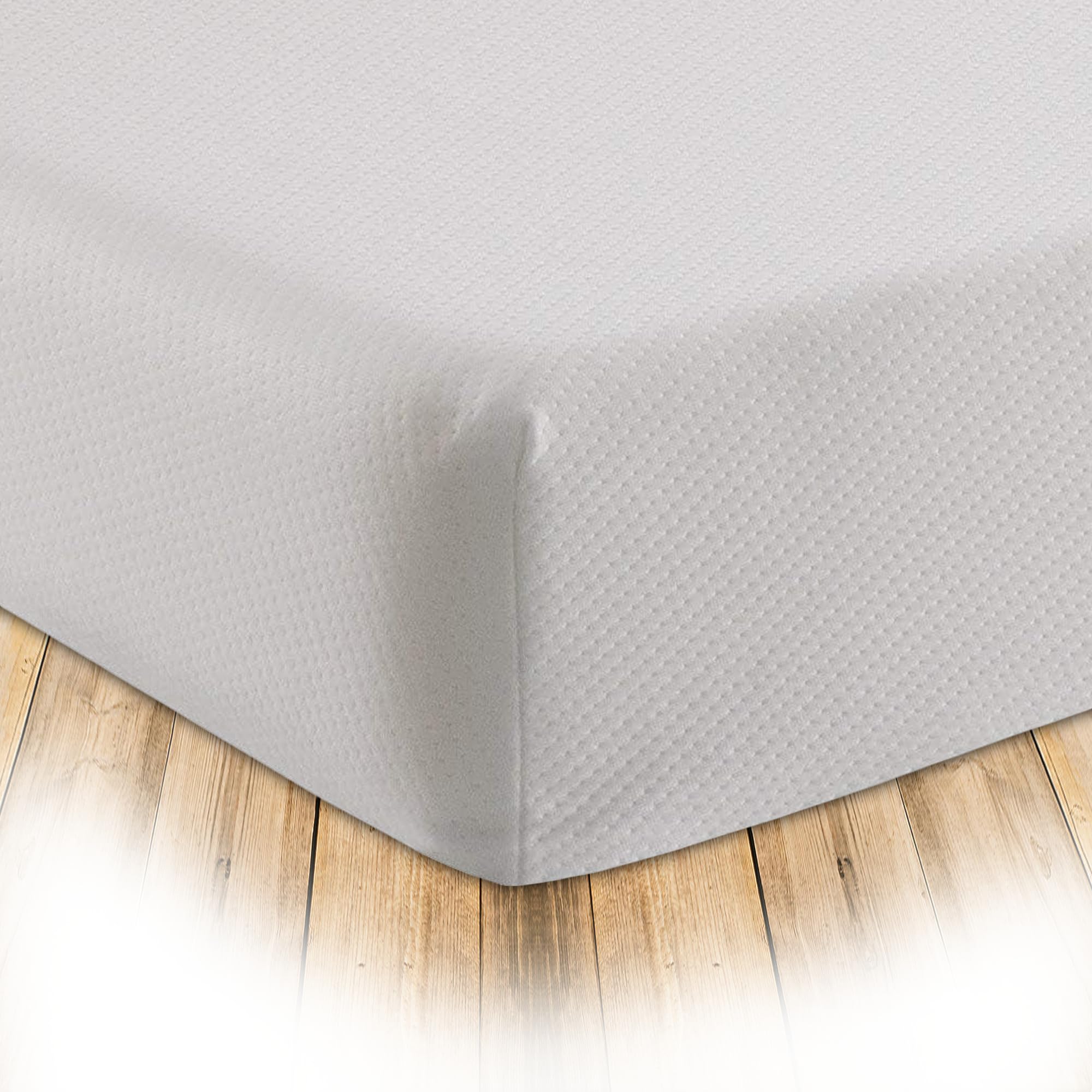 Starlight Beds 6 Inch Deep Shorty Memory Foam Mattress. Medium Firm with Removable Cover, Firm Foam Base for Support. Shorty Mattress (2ft6 x 5ft9)