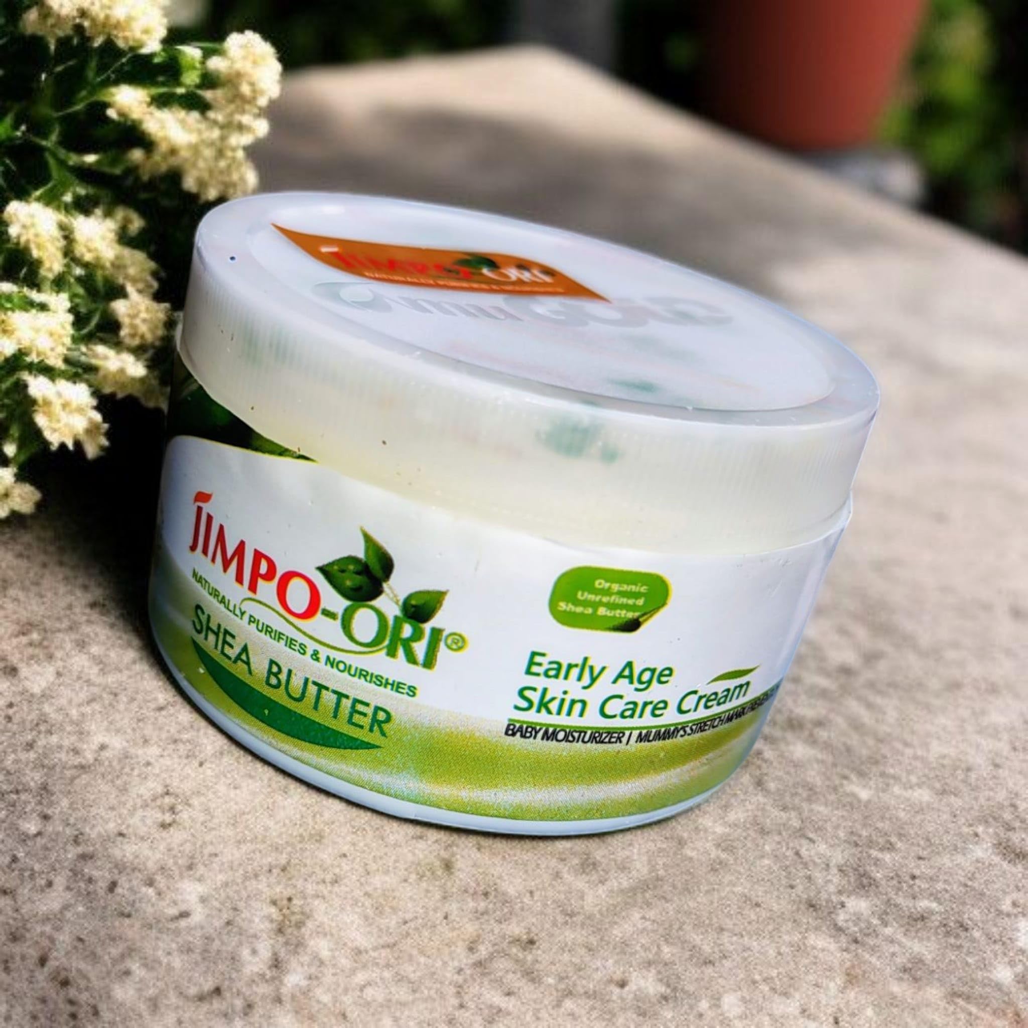 Jimpo-ORI Early Age Skin Care Baby Cream 250ml - Diaper Rash, Eczema, Cradle Caps, Shea Butter Healing Ointment for Women Stretch Mark, Natural Moisturizing