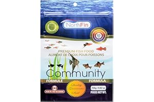 NorthFin Community Formula Fish Food 0.5mm, 250g Package