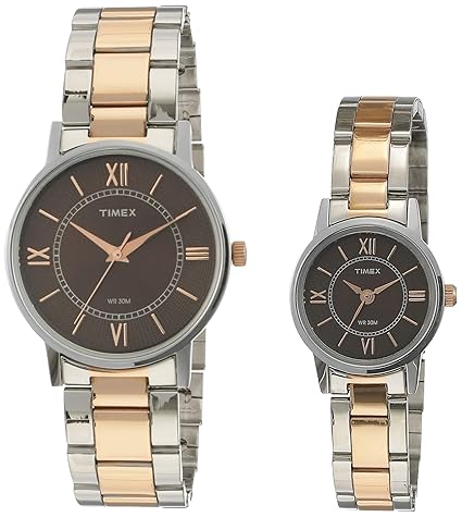 Analog Brown Dial Unisexs Watch-TW00PR214