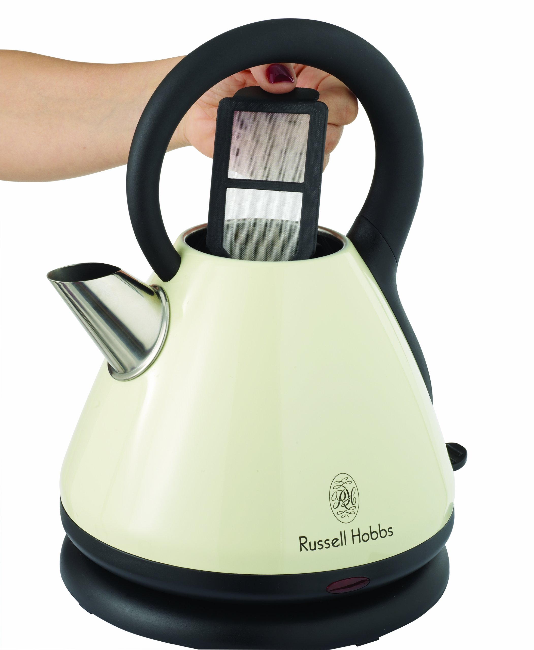 Russell Hobbs KE9000CR Electric Kettle, Cream Buy Online in UAE