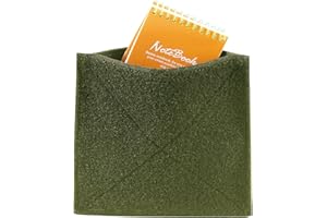 ZAMUDAM Tactical Molle D3CRM Chest Rig Admin Sleeve Expansion Pouch Concealed Storage Pocket for Vest Backpack Hook and Loop