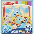 Melissa & Doug Blue's Clues & You! Wooden Cube Puzzle (16 Pieces)