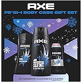 AXE Phoenix Fresh Gift Set for Men Body Wash, Spray & Antiperspirant, 48H Protection, Crushed Mint & Rosemary Scent (3 Piece Set)