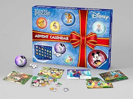 Puzzles 3d Ravensburger Disney Calendrier De L Avent 27 Pieces Jouets Et Jeux Labicycle Leclub Fr