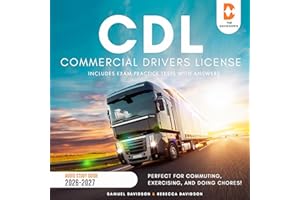 CDL Commercial Drivers License Audio Study Guide 2026-2027 (Includes Exam Practice Tests with Answers): Perfect for Commuting
