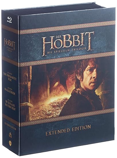 Der Hobbit Trilogie Extended Edition Blu Ray Der Hobbit Trilogie - Extended Edition [Blu-ray]: Amazon.de: Freeman