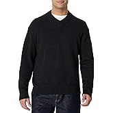 Amazon Essentials (Demi's Pick Men's Regular-Fit Cotton Blend V-Neck Sweater