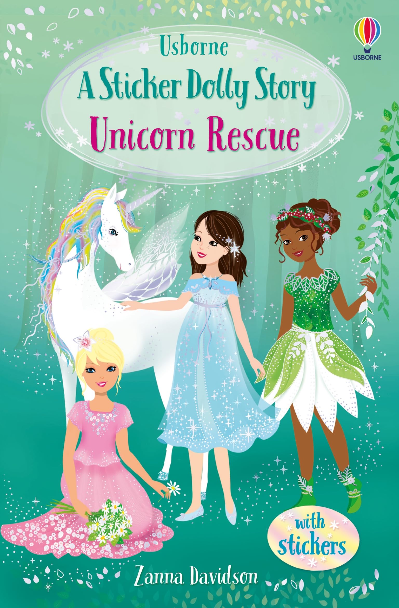 Sticker Dolly Stories: Unicorn Rescue: A Magic Dolls Story