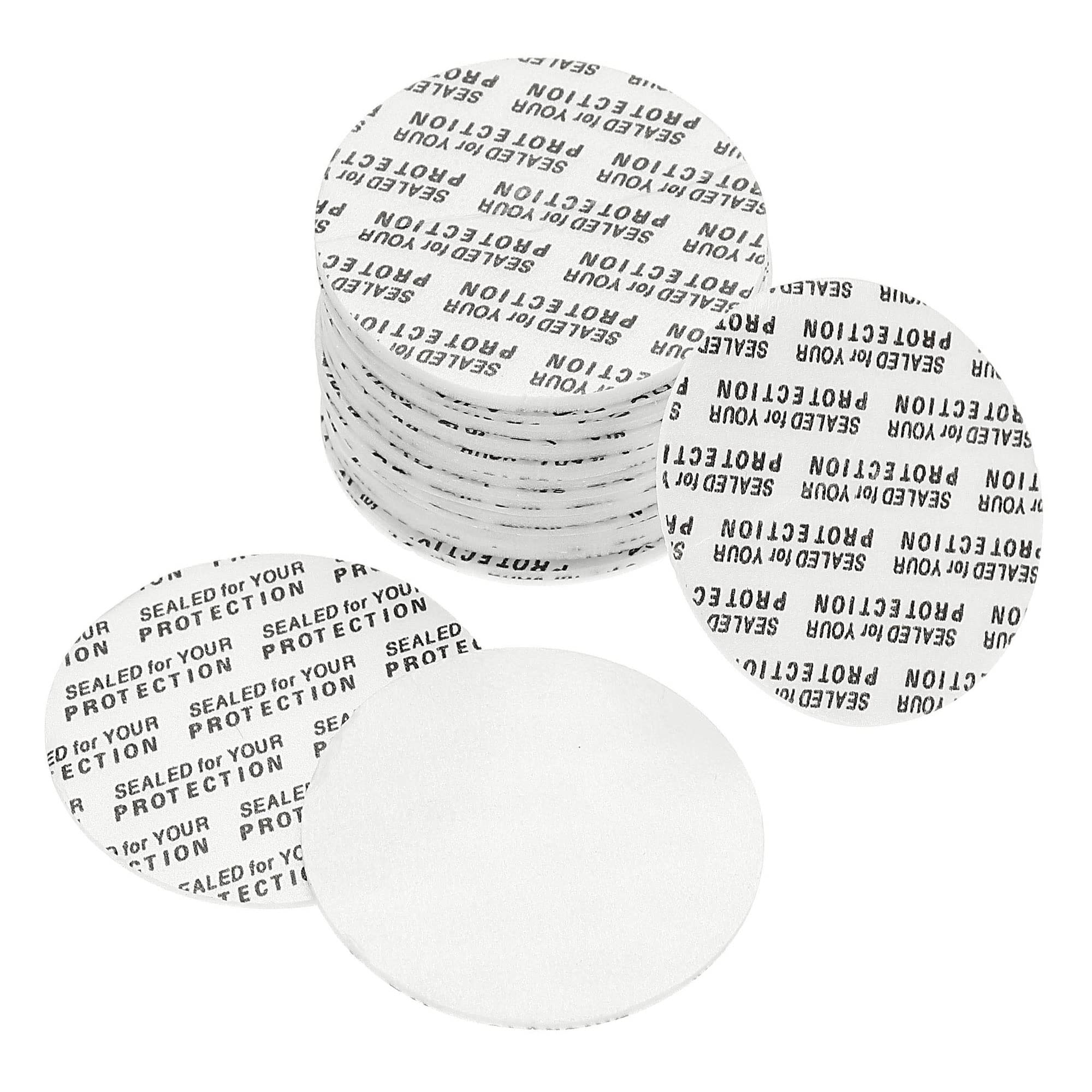 PATIKIL 39mm/1.54" Foam Lid Liner, 150 Pack PS Foam Resistant Tamper Pressure Sensitive Seal for Bottle Cap Liners Seals