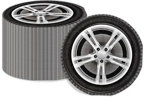 PIXHOTUL 100 Pcs Tire Napkins, Race Car Party Supplies, Two Fast Party Decorations, Wheel Paper Napkins for Race Car Themed Birthday Party, Fast One Party, Baby Shower
