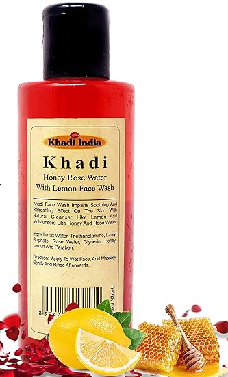 khadi lemon face wash