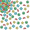 ShuanQ 120pcs Mario Confetti - Mario Themed Table Decoration Scatters - Kid's Events Birthday Party Favors Kit - Mario Confetti for DIY Crafts