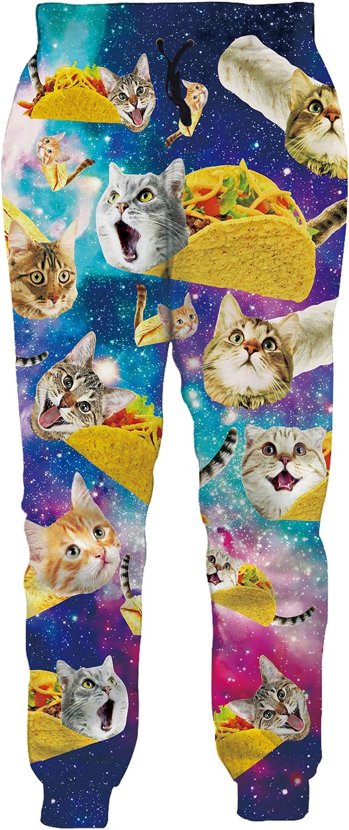 RAISEVERN Men/Women Sweatpants Funny Joggers Pants Sports Trousers with Drawstring