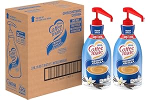 NES31803 Liquid Coffee Creamer, French Vanilla, 1500mL Pump Bottle