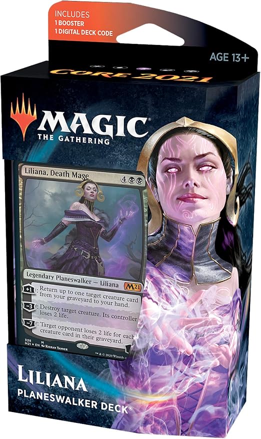 Magic The Gathering Liliana Death Mage Planeswalker Deck Amazon.co.uk