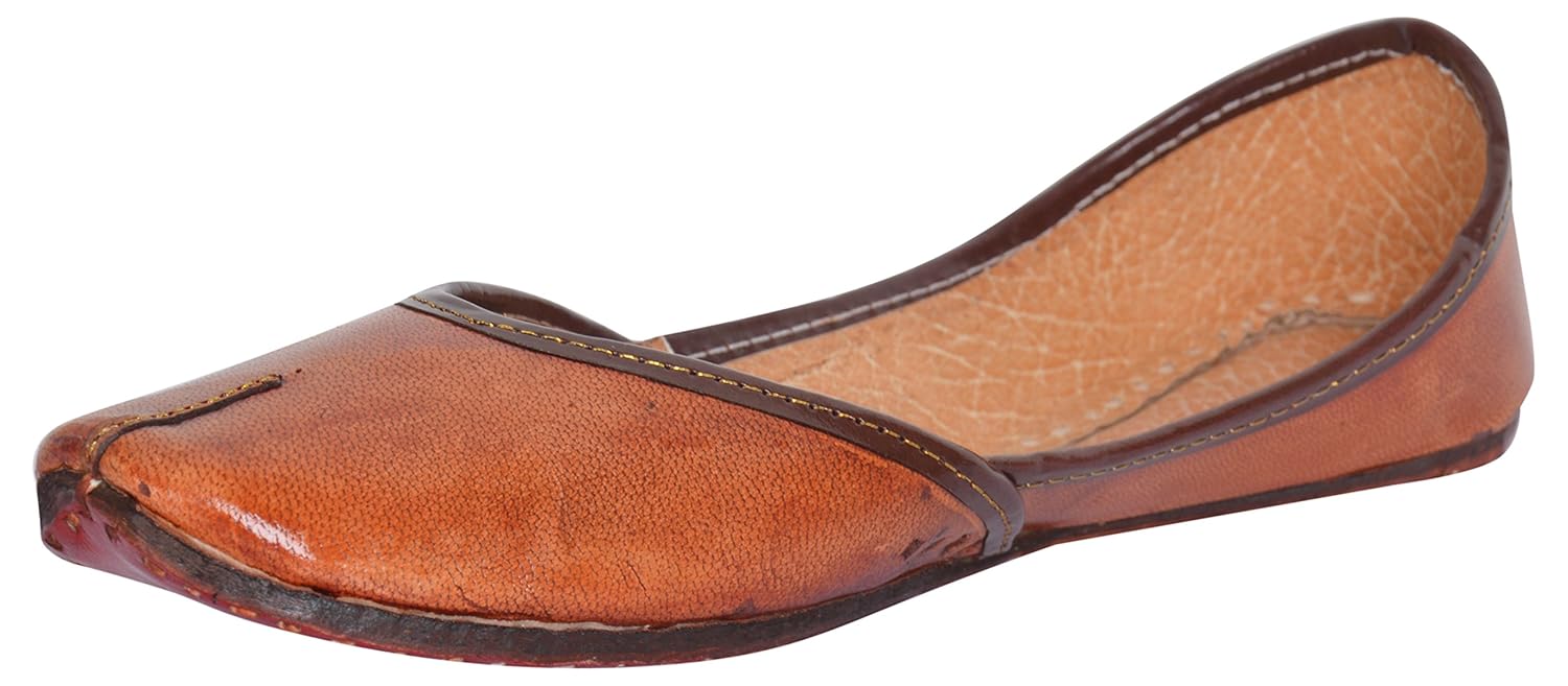 leather mojari for womens